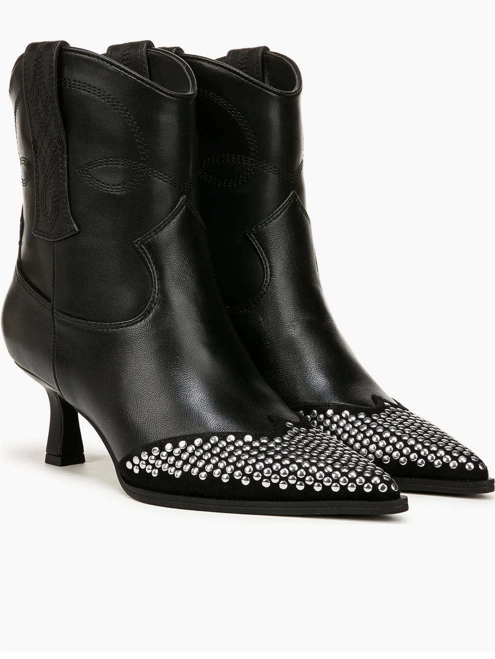 Yolanda Metal Western Boot Circus NY by Sam Edelman NWOT Size 8